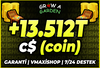 ⭐Grow A Garden +13.512T C$ (coin)⭐