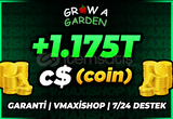 ⭐Grow A Garden +1.175T C$ (coin)⭐