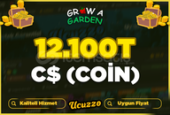 Grow A Garden +12.100T C$ (coin)