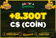 Grow A Garden +8.300T C$ (coin)