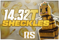 ⭐14.32T Coins Grow A Garden (Sheckles)⭐