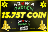 Grow a Garden 13.75T Coins (Sheckles)