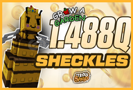 ⭐Grow A Garden +1.488q C$ (coin)⭐