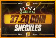 ⭐GROW A GARDEN 37.2Q COİN (SHECKLES)⭐