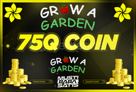  Grow a Garden 75Q Coins (Sheckles)