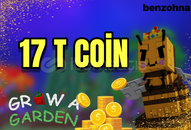 ⭐Grow A Garden +17T C$ (coin)⭐