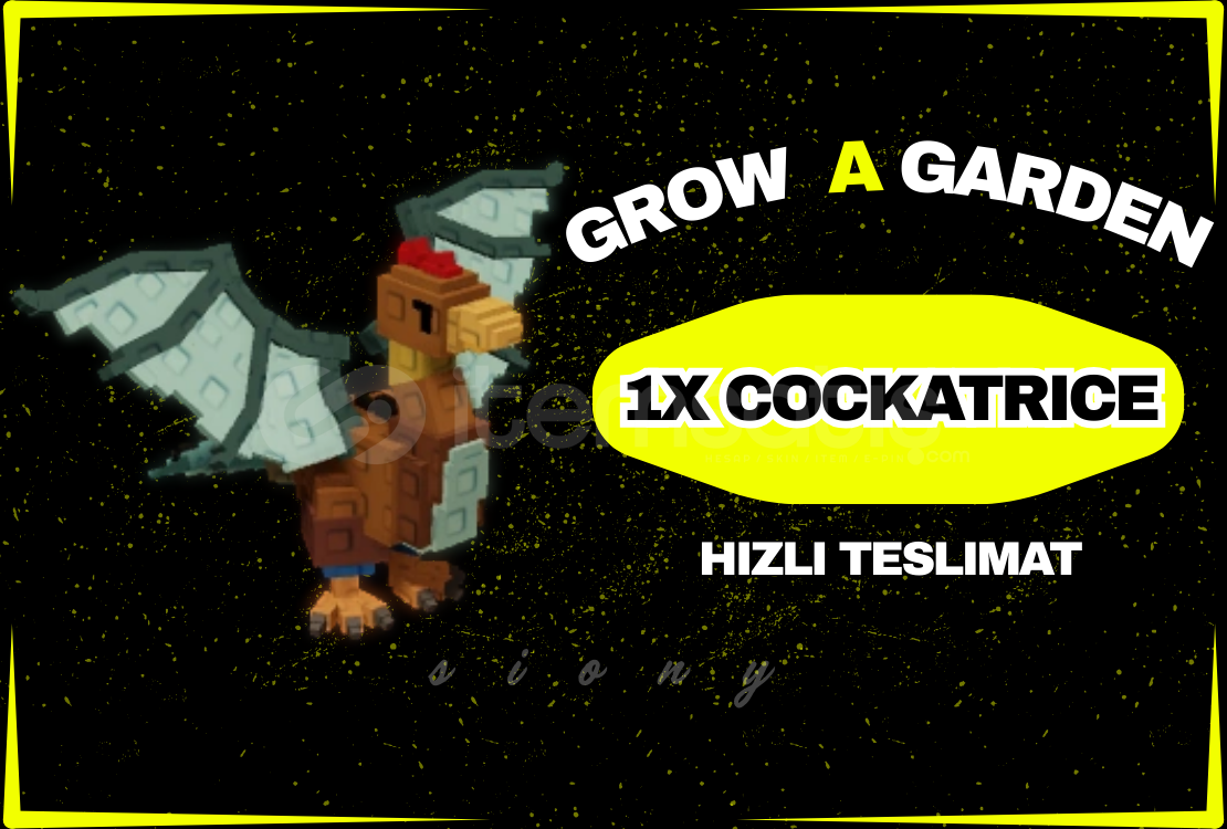 ⭐Grow a Garden⭐ 1X Cockatrice ⭐Grow a Garden⭐ 1X Cockatrice