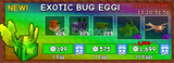 ✨Grow a Garden 1x Exotıc Bug Egg! ✨