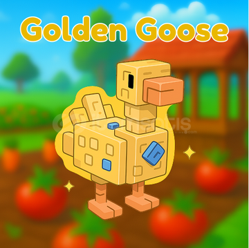 GROW A GARDEN 1X GOLDEN GOOSE + 50QI SEHCKLES GROW A GARDEN 1X GOLDEN GOOSE + 50QI SEHCKLES