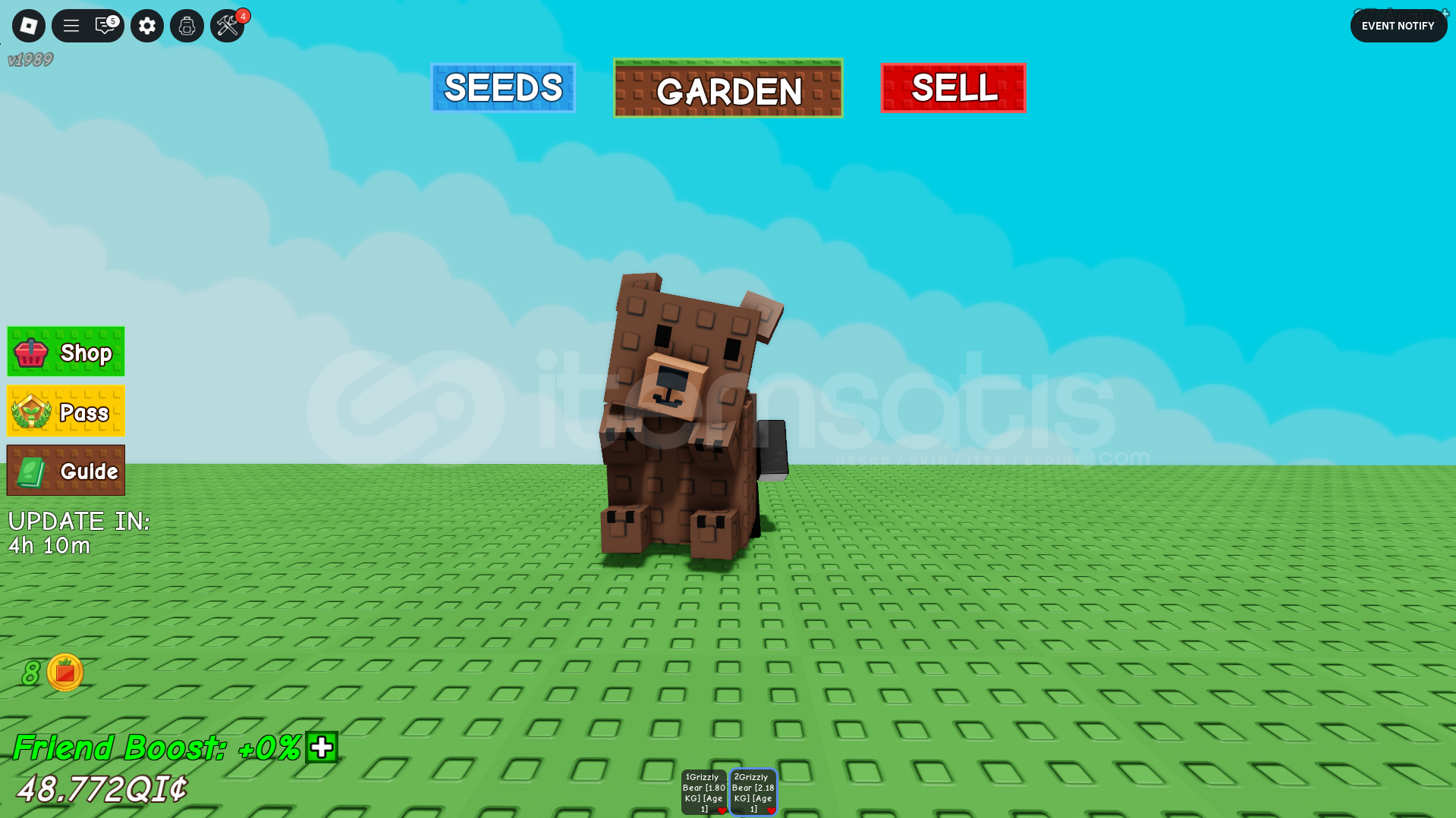 Grow A Garden 2 Adet Grizzly Bear Grow A Garden 2 Adet Grizzly Bear