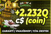 ⭐Grow A Garden +2.232Qd C$ (coin)⭐