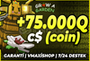⭐Grow A Garden +75.000Qd C$ (coin)⭐