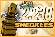 Grow a Garden 2.23Q Coins (Sheckles)