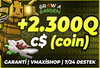 ⭐Grow A Garden +2.300Qd C$ (coin)⭐