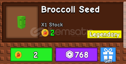 Grow A Garden Broccoli Seed