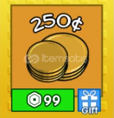  Grow a Garden 250 Coin