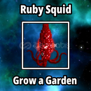 Ruby Squid ⭐ Grow a garden