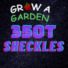 ⭐GROW A GARDEN 350T+ SHECKLES⭐