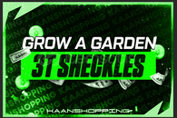 ⭐GROW A GARDEN 3T PARA/SHECKLES⭐