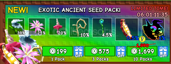 ⭐Grow a Garden⭐3x Exotic Ancient Seed Pack 3x⭐