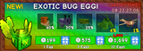 ✅Grow a Garden 3x Exotic Bug EGG ✅