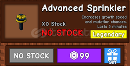 Grow A Garden Advanced Sprinkler