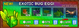 ⭐Grow a Garden : 5 Exotic Bug Egg⭐
