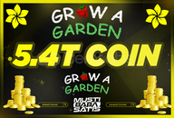 Grow a Garden 5.4T Coins (Sheckles)