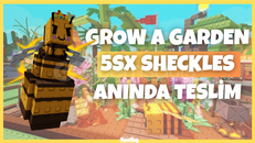 ✨GROW A GARDEN 5SX SHECKLES✨