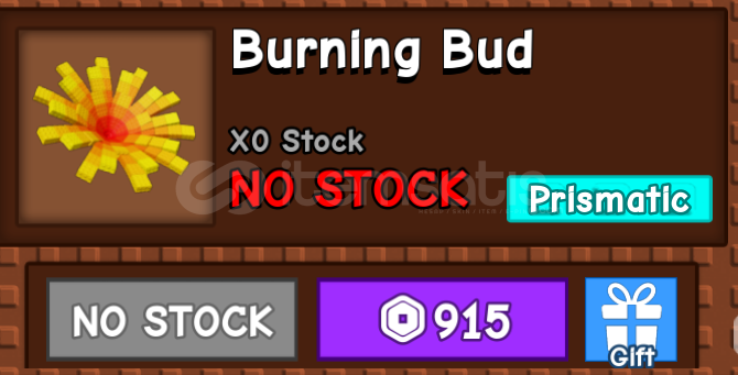 Grow a Garden Burning Bud Grow a Garden Burning Bud