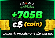 ⭐Grow A Garden +705B C$ (coin)⭐