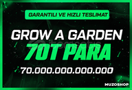 ⭐GROW A GARDEN 70T PARA/SHECKLES