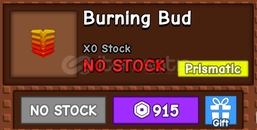 Grow A Garden Burning Bud Seed