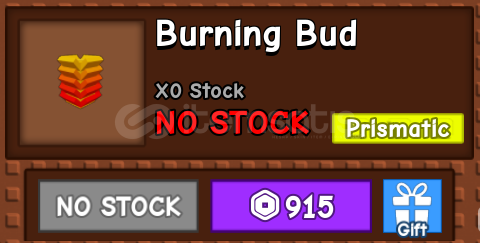 Grow A Garden Burning Bud Seed Grow A Garden Burning Bud Seed
