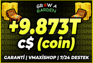 ⭐Grow A Garden +9.873T C$ (coin)⭐