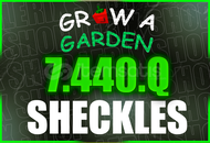 ⭐GROW A GARDEN 7.440.Q (COİN&SHECKLES)⭐