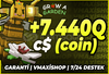 ⭐Grow A Garden +7.440Qd C$ (coin)⭐