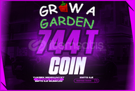 ⚡GROW A GARDEN 744T COİN⚡