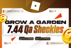 Grow A Garden | 7.44q Coin | Sheckles