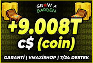 ⭐Grow A Garden +9.008T C$ (coin)⭐