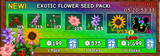 Grow a Garden Exotic Flower Seed Pack
