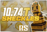 ⭐10.74T Coins Grow A Garden (Sheckles)⭐