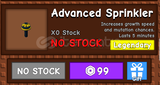 Grow A Garden Advanced Sprinkler