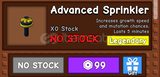 Grow A Garden Advanced Sprinkler