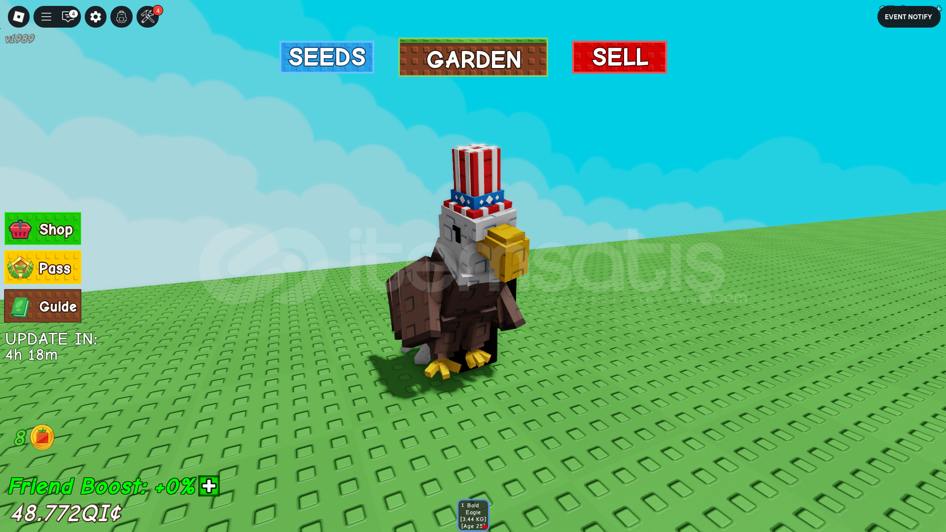 Grow A Garden Bald Eagle Grow A Garden Bald Eagle