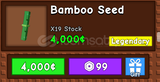 Grow A Garden Bamboo Seed