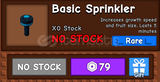Grow a Garden Basic Sprinkler