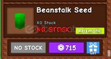Grow A Garden Beanstalk Seed