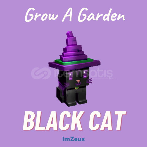 Grow A Garden - Black Cat - Gag Grow A Garden - Black Cat - Gag