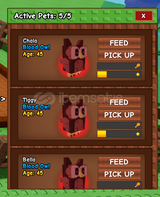 grow a garden blood owl 45 lvl 1x adet